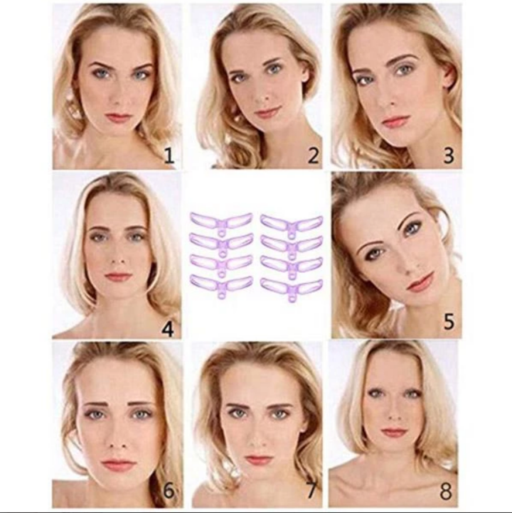 Eyebrow Stencil (8 Pcs)