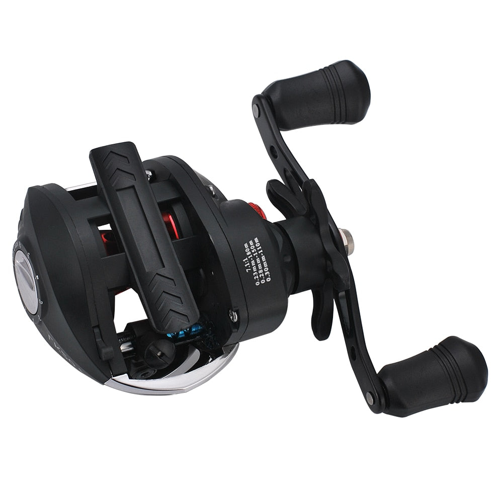 Lightweight Wide Speed Spool Baitcast Reel
