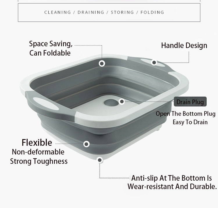 Multifunctional Foldable Countertop